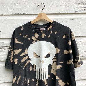 Vintage 2000’s Marvel Graphitti Punisher bleached graphic tee